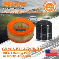 Fram Oil Air Filter for Toyota Townace KR42R SBV 4cyl 1.9L Petrol 7K 1997-1998