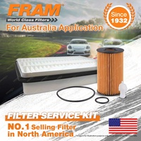 Fram Oil Air Filter for Toyota Landcruiser VDJ79 VDJ76 78 V8 4.5L 1VD-FTV 07-On