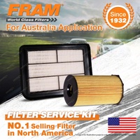 Fram Oil Air Filter Kit for Ford Territory SZ II AWD 2WD V6 2.7L 276DT 11-On