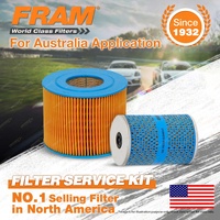 Fram Oil Air Filter Kit for Toyota Dyna HU30 HU15 6cyl 3.6L 4cyl 3L Diesel H