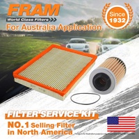 Fram Oil Air Filter Kit for Holden One Tonner Calais Commodore Ute VZ V6 3.6L