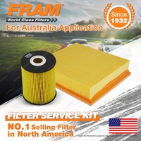 Fram Oil Air Filter Kit for Volkswagen Passat 3B V5 2.3L 3B W8 4L Petrol AZX BDN