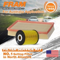 Fram Oil Air Filter for Volkswagen Multivan Transporter T5 V6 3.2L Petrol BKK
