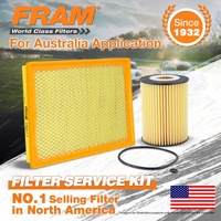 Fram Oil Air Filter Kit for Jeep Grand Cherokee WH Commander 4Wd XH V6 3L OM642