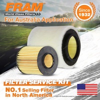 Fram Oil Air Filter Kit for BMW 118I E87 320I E90 4cyl 2L Petrol N46B20BY N42B20