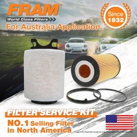 Fram Oil Air Filter Kit for Volkswagen Golf Mk V FSI Jetta 1K 4cyl 2L Petrol