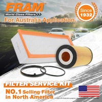 Fram Oil Air Filter for Audi A4 B7 2.0 TFSI 4cyl 2L Petrol BWE 10/2007-08/2009