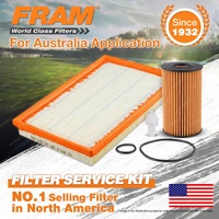 Fram Oil Air Filter Kit for Lexus Ls600Hl USF46R V8 5L Petrol 2UR-FSE 11/2007-On
