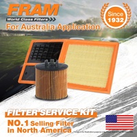 Fram Oil Air Filter for Volkswagen Polo 9N 4cyl 1.6L Petrol BTS 07/2006-04/2010