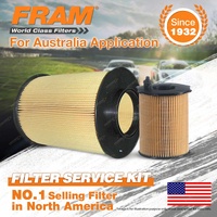 Fram Oil Air Filter for Volvo V40 V40 4cyl 1.6L Turbo Diesel D4162TX 02/2013-On