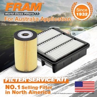 Fram Oil Air Filter Kit for Hyundai I30 FD 4cyl 1.6L D4FB 02/2008-04/2012