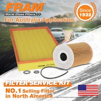Fram Oil Air Filter Kit for Volkswagen Crafter 35 300 340 400 50 TDI 4cyl 2L