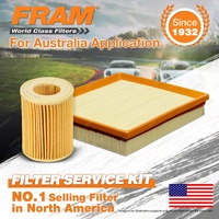 Fram Oil Air Filter Kit for BMW 116I F20 F21 F30 F31 4cyl 1.6L Petrol N13B16A