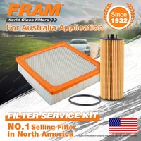 Fram Oil Air Filter for Jeep Grand Cherokee WK V6 3.6L Petrol 01/2011-07/2013