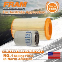 Fram Oil Air Filter Kit for Fiat Ducato Turbo 4cyl 3L F1CE 02/2007-01/2012