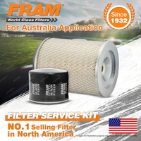 Fram Oil Air Filter Kit for Isuzu Npr400 NPR59 4cyl 3.9L 4BD1T 1987-06/1996