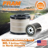Fram Oil Air Filter for Holden Rodeo RA 4cyl 3L Turbo Diesel 4JH1-TC 2003-2008