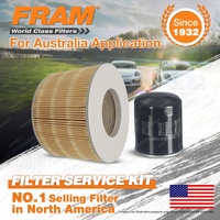 Fram Oil Air Filter for Toyota Landcruiser FZJ105 6cyl 4.5L 1FZ-FE 03/1998-2003