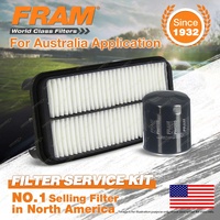 Fram Oil Air Filter for Suzuki X-90 SZ416 L 4cyl 1.6L Petrol G16B 04/1996-1998