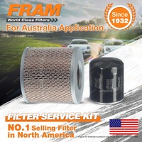Fram Oil Air Filter for Toyota 4 Runner RN130 Hilux RN85 4cyl 2.4L Petrol 22RC