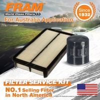 Fram Oil Air Filter Kit for Toyota Camry VZV20 I-II V6 2.5L 2VZ-FE4 06/1988-1993