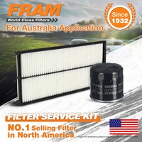 Fram Oil Air Filter Kit for Subaru Forester SG9 Impreza GDE 4WD Liberty BP BL