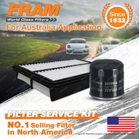 Fram Oil Air Filter Kit for Mazda Cx-5 KE Mazda 3 BL BM 6 GJ 4cyl 2.5L 2L Petrol