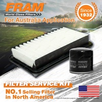 Fram Oil Air Filter Kit for Suzuki Swift AZH414 4cyl 1.4L Petrol K14B 02/2011-On
