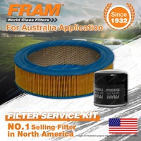 Fram Oil Air Filter for Daihatsu Charade G202S 3cyl 1L Petrol CB-T 08/1995-1998
