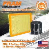 Fram Oil Air Filter Kit for Jeep Compass XH V8 5.7L Petrol 05/2006-03/2010