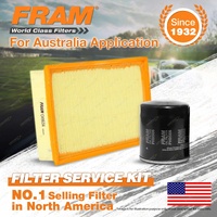 Fram Oil Air Filter Service Kit for Ford Focus LT Cabriolet 4cyl 2L C307 07-10