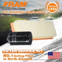Fram Oil Air Filter for Audi A4 B8 1.8 2.0 A5 8T Q5 8R TFSI Qt 4cyl 2L Petrol