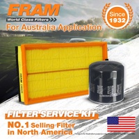 Fram Oil Air Filter Kit for Jeep Cherokee XJ 6cyl 4L Petrol MX 04/1994-08/2001