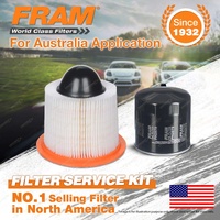 Fram Oil Air Filter for Ford Falcon Ute AUII Te50 AU I-II V8 5.6L Petrol 01-02
