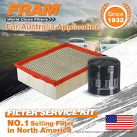 Fram Oil Air Filter Kit for Audi A4 B6 2.4 3.0 V6 3L Petrol 2002-2006 1996-1999