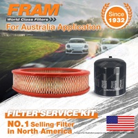 Fram Oil Air Filter for Toyota Coaster RU19 4cyl 2L Petrol 5R 08/1972-07/1977