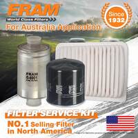 Fram Oil Air Fuel Filter Service Kit for Ford Ltd BA BF Territory SY 03-08