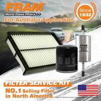 Fram Oil Air Fuel Filter Service Kit for Mazda Mazda 3 BL BK MPS SP25