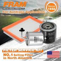 Fram Oil Air Fuel Filter Service Kit for Nissan Patrol GQ 02/1992-1997