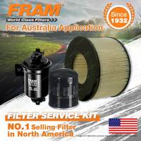 Fram Oil Air Fuel Filter Service Kit for Toyota Landcruiser FZJ70 FZJ75 FZJ80