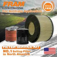 Oil Air Fuel Filter Service Kit for Toyota Landcruiser HZJ70 73 75 78 80 HDJ79