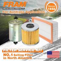 Fram Oil Air Fuel Filter Service Kit for BMW 318I E30 E36 1988-1993