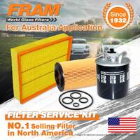 Fram Oil Air Fuel Filter Service Kit for Mercedes Benz Vito 108 W638 112 W638