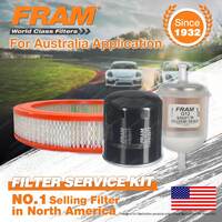 Fram Oil Air Fuel Filter Service Kit for Mazda B1600 B1800 Superute Utility