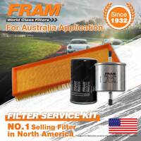 Fram Oil Air Fuel Filter Service Kit for Ford Mondeo HA HB HC HD HE