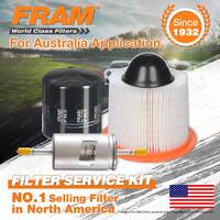 Fram Oil Air Fuel Filter Service Kit for Ford Mustang Cobra 02/2001-03/2003