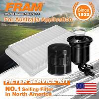 Fram Oil Air Fuel Filter Service Kit for Lexus Es300 MCV30R 10/2001-2005