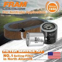 Fram Oil Air Fuel Filter Service Kit for Nissan Patrol RX 1994-1998