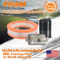 Fram Oil Air Fuel Filter Service Kit for Ford Fairlane NC Falcon EB CFi