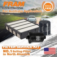 Fram Oil Air Fuel Filter Service Kit for Toyota Soarer JZZ30 05/1991-12/2000